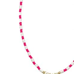 Buru Accessories Mama Camp Necklace - Pink