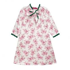 BURU Pink Label Val Mini Me Housecoat - Rose Flannel 17 BURU Pink Label Val Mini Me Housecoat - Rose Flannel
