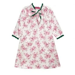 BURU Pink Label Val Mini Me Housecoat - Rose Flannel