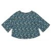 BURU White Label Clothing Boxy Mom Crop - Black Micro Floral 2 BURU White Label Clothing Boxy Mom Crop - Black Micro Floral