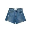 BURU White Label Mom Cut-Offs - Medium Wash Denim