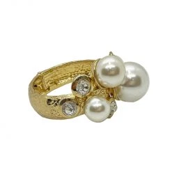 Buru Accessories The Mother Of All Pearls Cuff - Gold 5 Buru Accessories The Mother Of All Pearls Cuff - Gold