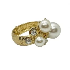 Buru Accessories The Mother Of All Pearls Cuff - Gold