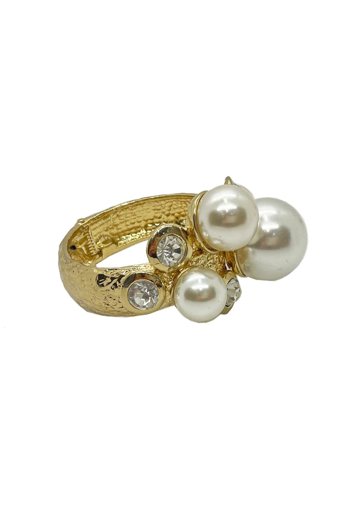Buru Accessories The Mother Of All Pearls Cuff - Gold 3 Buru Accessories The Mother Of All Pearls Cuff - Gold