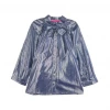 BURU Pink Label Bow Blouse - Navy & Silver Stripe- PRE-SALE Clothing