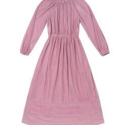 BURU White Label On And Off The Shoulder Midi - Pink Lurex