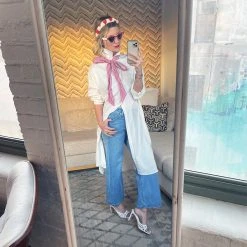 BURU White Label Clothing Oversized Shirtdress - White Poplin