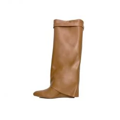Buru Accessories The Perfect Wedge Boot - Camel - Final Sale