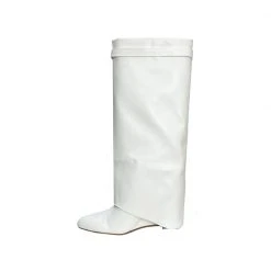 Buru Accessories The Perfect Wedge Boot - Winter White - Final Sale