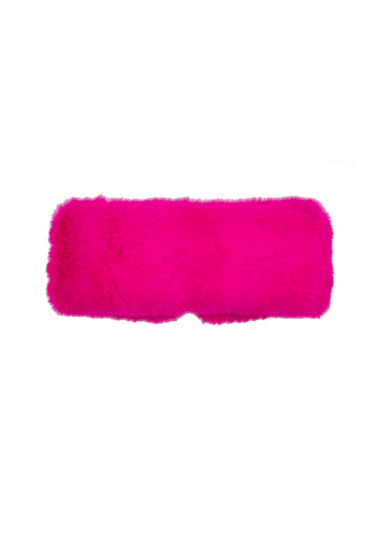 BURU Accessories Jumbo Snow Bunny Wrap - Hot Pink 3 BURU Accessories Jumbo Snow Bunny Wrap - Hot Pink