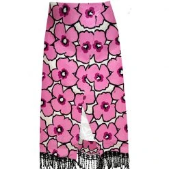 BURU Pink Label Clothing BURU X Mara Martin - PINK Fringed Sarong
