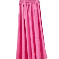 BURU Pink Label Clothing BURU X JUJU Everyday Maxi Skirt - Pink Oxford