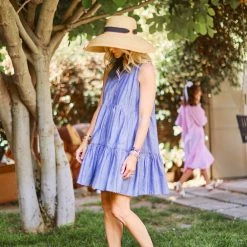 Buru Accessories Square Toe Sandals Heel Strap - Pink - FINAL SALE