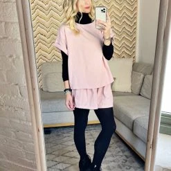 BURU White Label Box Top - Rose Tops