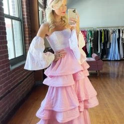 BURU Pink Label Clothing BURU X TSCS Pink Label Teagan - Pink Swiss Dot