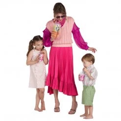 BURU White Label Clothing Scalloped Edge Sleeveless Sweater - Pink - Final Sale