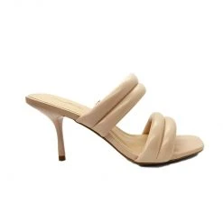 Buru Accessories Puffer Sandals - Beige