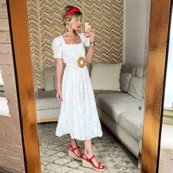 Shoes Braided Platform Espadrilles - Red Sale