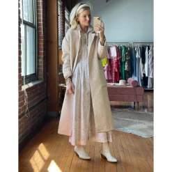 BURU Pink Label Clothing Puff Sleeve Shirtdress - Laura Floral