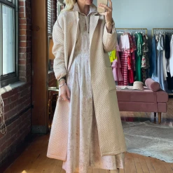 BURU Pink Label Clothing Puff Sleeve Shirtdress - Laura Floral