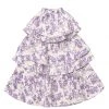 BURU White Label Teagan Tiered Skirt - Purple Brocade Clothing 1 BURU White Label Teagan Tiered Skirt - Purple Brocade Clothing