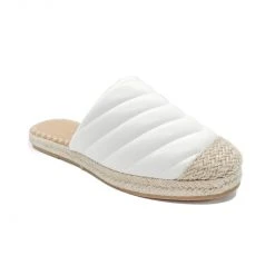Shoes Quilted Espadrilles - White - Final Sale