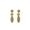 Buru Accessories Raffia Baubles - Natural