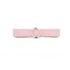 Buru Accessories Raffia Wrapped Buckle Stretch Belt - Pink 1 Buru Accessories Raffia Wrapped Buckle Stretch Belt - Pink