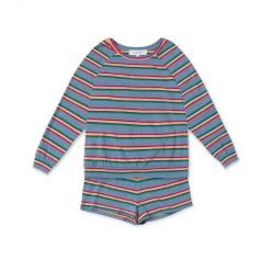 BURU White Label Mama Sweat Set - Rainbow Stripe - Final Sale