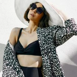 BURU White Label Retro High Rise Bikini - Black