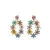 Buru Accessories Pastel Rhinestone Fleurs - Multi 1 Buru Accessories Pastel Rhinestone Fleurs - Multi