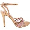 Buru Accessories Ankle Strap Heels - Rose Gold & Lavender - Final Sale Special Occasions