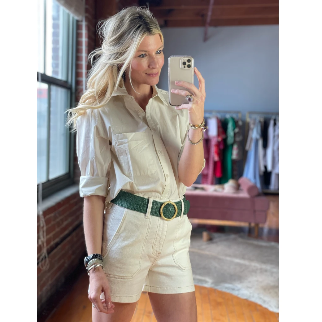 BURU White Label Clothing Sailor Denim Shorts - Off White 13 BURU White Label Clothing Sailor Denim Shorts - Off White