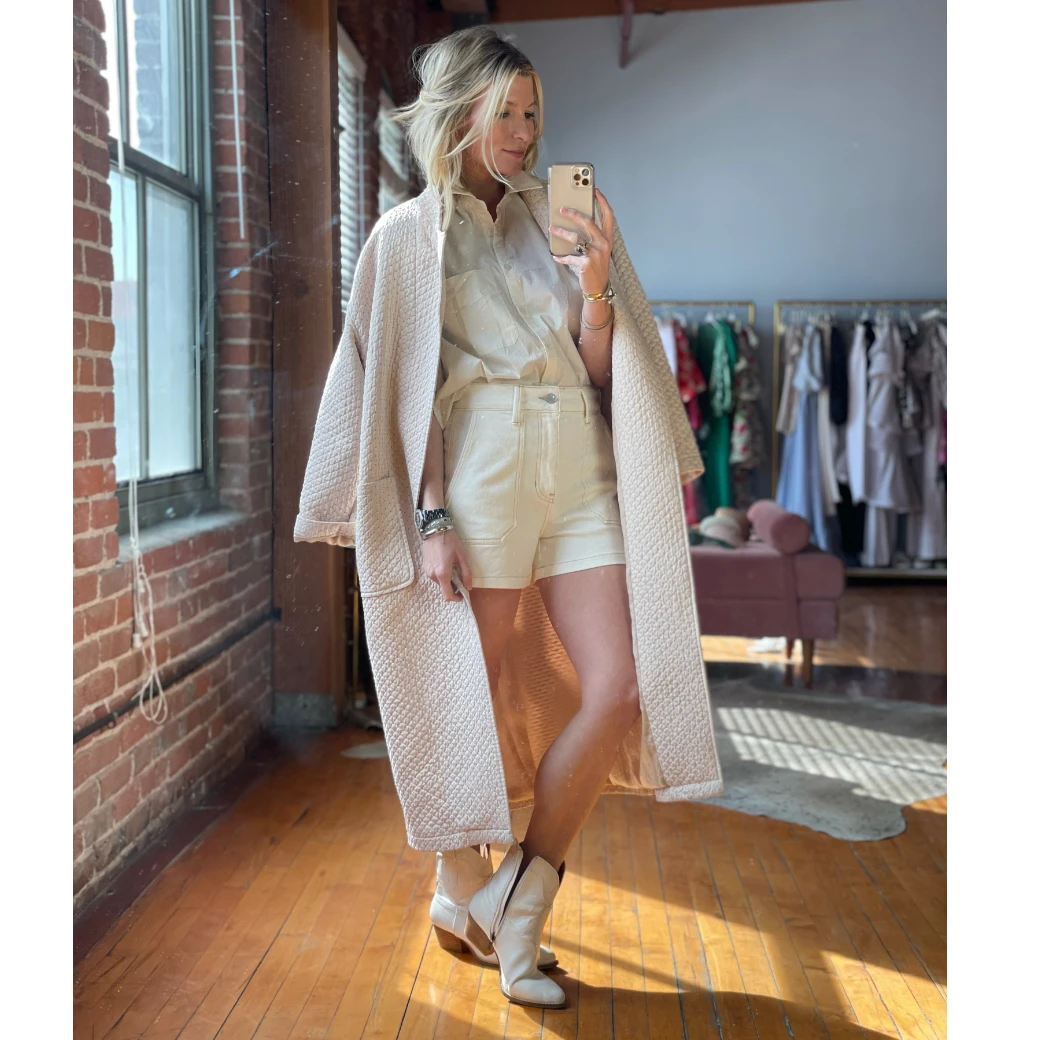 BURU White Label Clothing Sailor Denim Shorts - Off White 12 BURU White Label Clothing Sailor Denim Shorts - Off White