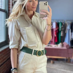 BURU White Label Clothing Sailor Denim Shorts - Off White 18 BURU White Label Clothing Sailor Denim Shorts - Off White