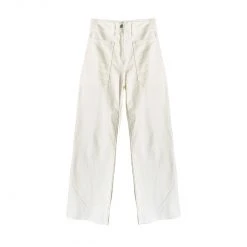 BURU White Label High Rise Sailor Jeans - White Clothing 9 BURU White Label High Rise Sailor Jeans - White Clothing