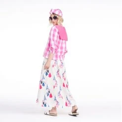 BURU Pink Label Sailor Shirt - Pink Gingham Poplin