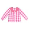 BURU Pink Label Sailor Shirt - Pink Gingham Poplin
