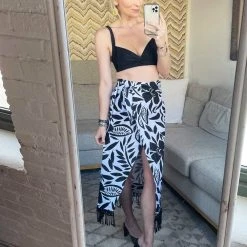 BURU Pink Label Clothing BURU X Mara Martin - Fringed Sarong