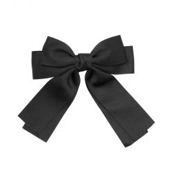 BURU Accessories Satin Bow - Black Special Occasions