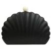 Buru Accessories Shell Phone Clutch - Black