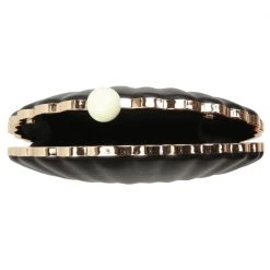 Buru Accessories Shell Phone Clutch - Black