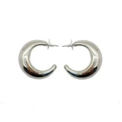 Buru Accessories Perfect Hoops - Silver