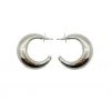 Buru Accessories Perfect Hoops - Silver
