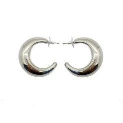 Buru Accessories Perfect Hoops - Silver