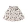 BURU White Label Smocked Waist Mini Skirt - Ivory Floral Clothing 2 BURU White Label Smocked Waist Mini Skirt - Ivory Floral Clothing