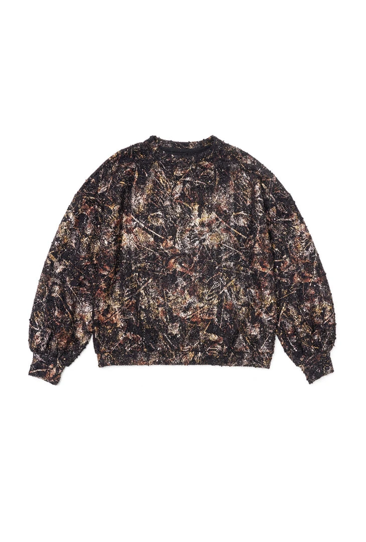 BURU White Label Snappy Pullover - Black Metallic Clothing 3 BURU White Label Snappy Pullover - Black Metallic Clothing