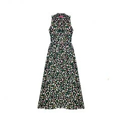BURU Pink Label BURU X Mara Martin Sleeveless Shirtdress Maxi - Polkadots Clothing 29 BURU Pink Label BURU X Mara Martin Sleeveless Shirtdress Maxi - Polkadots Clothing