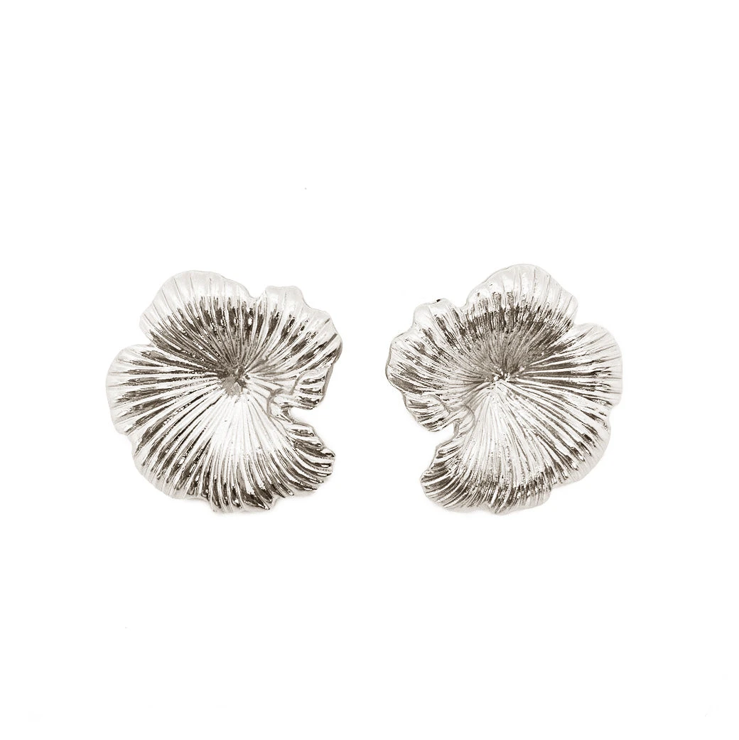Buru Accessories Spring Fleur Earrings - Silver 4 Buru Accessories Spring Fleur Earrings - Silver