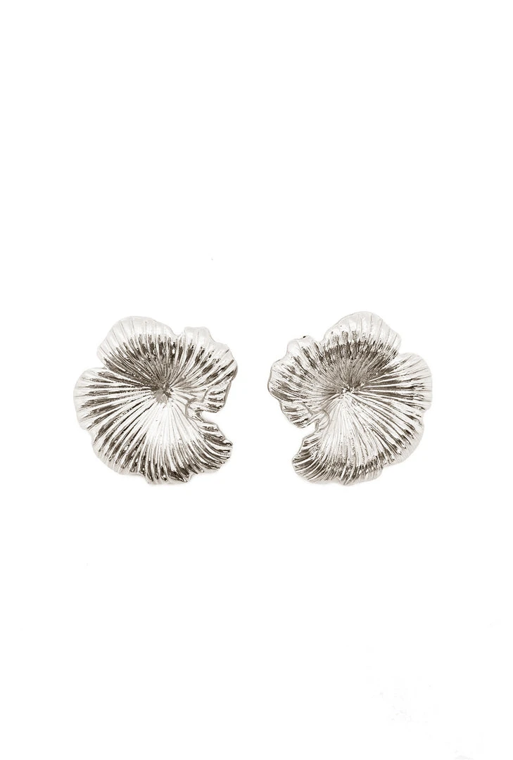 Buru Accessories Spring Fleur Earrings - Silver 3 Buru Accessories Spring Fleur Earrings - Silver